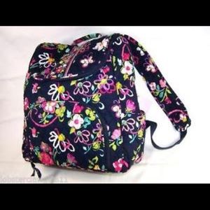 Vera Bradley backpack ribbons design